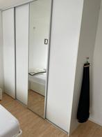 Inbouw kledingkast met spiegeldeur en veel mogelijkheden, Ophalen, Met deur(en), Gebruikt, 200 cm of meer