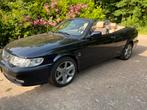 Saab 9-3 Cabriolet 2.0 T  2001 Blauw, leer/lm/airco, Voorwielaandrijving, 4 cilinders, Cabriolet, 11 km/l