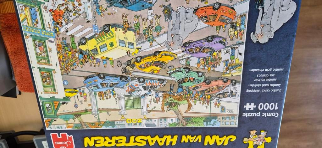 Wasgij en Jan van Haasteren puzzels - Diverse titels, Ophalen of Verzenden, 500 t/m 1500 stukjes, Gebruikt, Legpuzzel