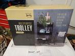 Trolley 3 Laags met Wieltjes - Zwart - Nieuw in Doos, Huis en Inrichting, Kasten | Overige, Ophalen of Verzenden, Nieuw