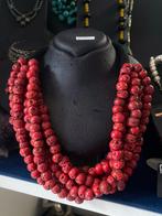 Ketting met bloed koraal, Ophalen of Verzenden