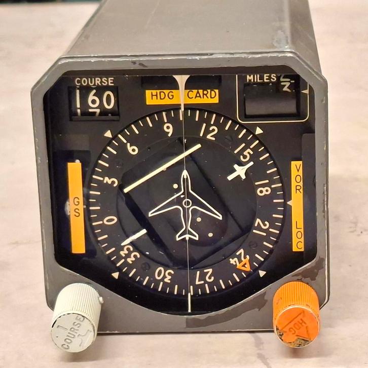 Boeing 727 HSI; Horizontal Situation Indicator, Verzamelen, Luchtvaart en Vliegtuigspotten, Overige typen, Ophalen of Verzenden