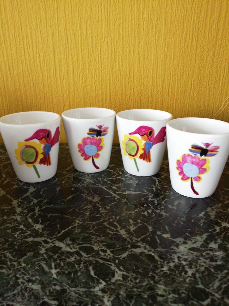 Limited Derk Wessels mokken bekers 2015, Antiek en Kunst, Ophalen of Verzenden