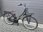 Als nieuw Bike Fun Cargo Load 24 inch meisjesfiets Zwart, Zo goed als nieuw, 24 inch