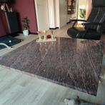 Stijlvolle granieten salontafel, Ophalen, Overige materialen, Gebruikt, Vierkant