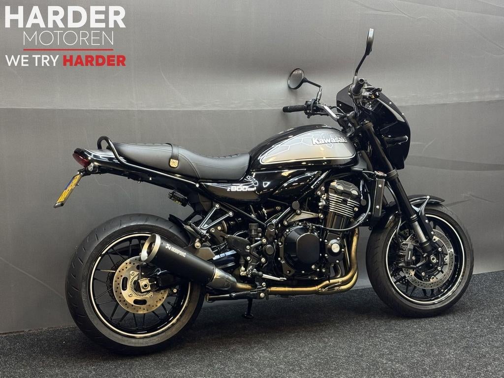 KAWASAKI Z900RS/1 EIG/AKRA/QS/DRUIJF TUNE/UNIEK/FABRGARANTIE, 4 cilinders, Motorrijbewijs A, 948 cc, Bedrijf