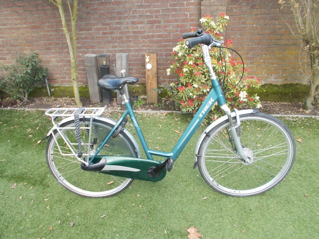 Mooie Trek dames fiets 7 vers., Fietsen en Brommers, Fietsen | Dames | Damesfietsen, Versnellingen, Trommelrem, Ophalen, Overige merken