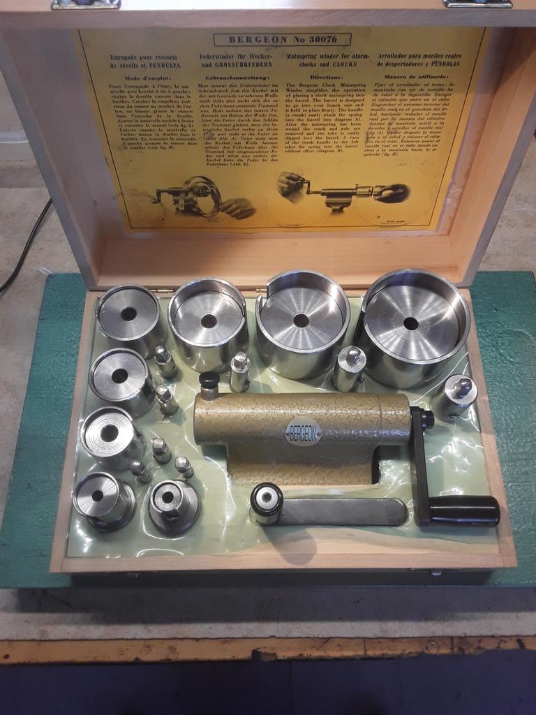 BERGEON   NUMMER   30076   VERENWINDER, Antiek en Kunst, Ophalen of Verzenden