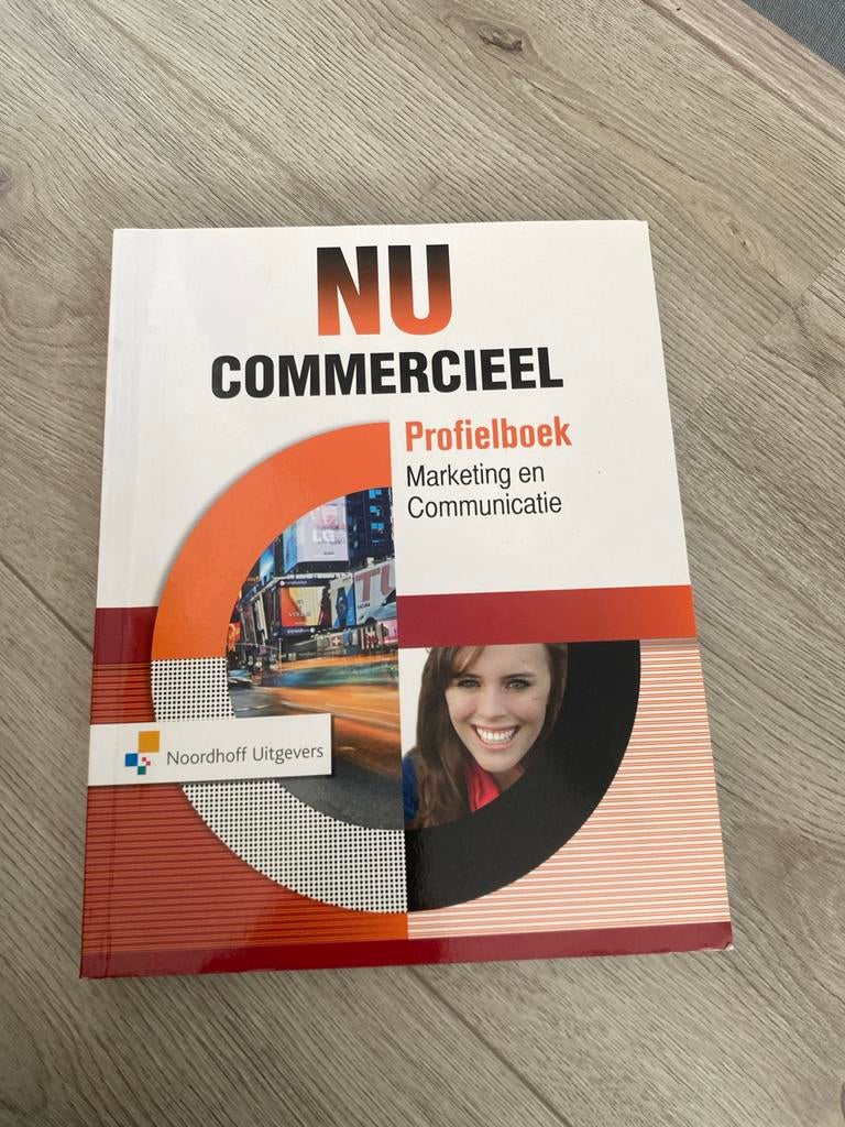 NU Commercieel Profielboek Marketing en Communicatie MBO, Boeken, Studieboeken en Cursussen, Ophalen of Verzenden, Gamma, Zo goed als nieuw
