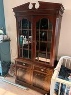 Heldense meubelindustrie - vitrine kast, Huis en Inrichting, Ophalen, 200 cm of meer, Zo goed als nieuw, 25 tot 50 cm