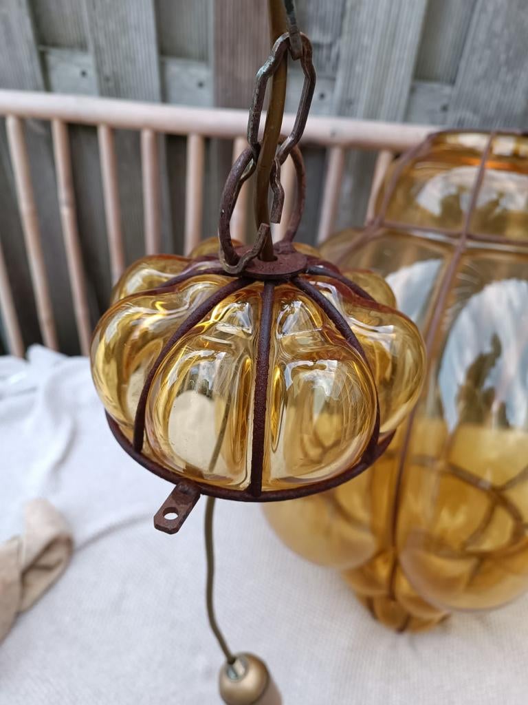 Venetiaanse Lamp, Huis en Inrichting, Lampen | Kroonluchters, Ophalen of Verzenden, Gebruikt