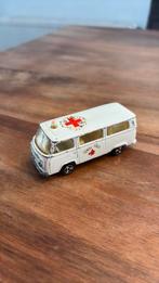 Majorette fourgon VW no 244 ambulance, Ophalen of Verzenden, Zo goed als nieuw, Auto