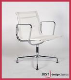 Vitra Eames ea107 Wit Netweave Chroom (voorraad:4), Niet ingevuld, Gebruikt, Niet ingevuld, Niet ingevuld