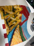 Jan Cremer Zeefdruk "Kunst in het Volkspark Enschede", Antiek en Kunst, Ophalen