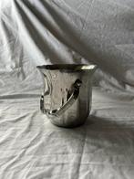 Elegante vintage RVS ijsemmer Guy Degrenne - Frans design, Ophalen, Overige materialen, Overige stijlen, Overige typen