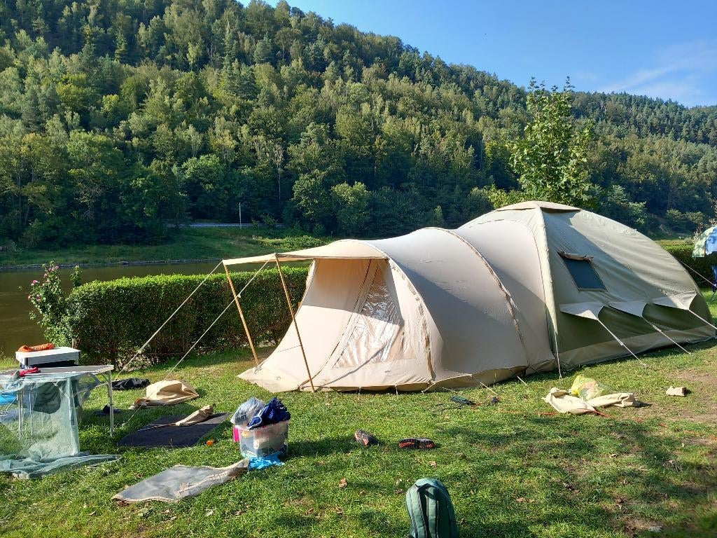 Karsten tent, Caravans en Kamperen, Tenten, Ophalen, Gebruikt, Tot en met 6