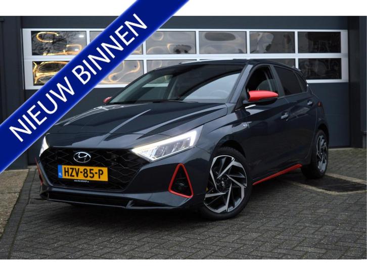 Hyundai i20 1.0 T-GDI Premium N-line Hybrid 48V | Carplay/Sc, Auto's, Hyundai, Te koop, i20, ABS, Achteruitrijcamera, Adaptive Cruise Control