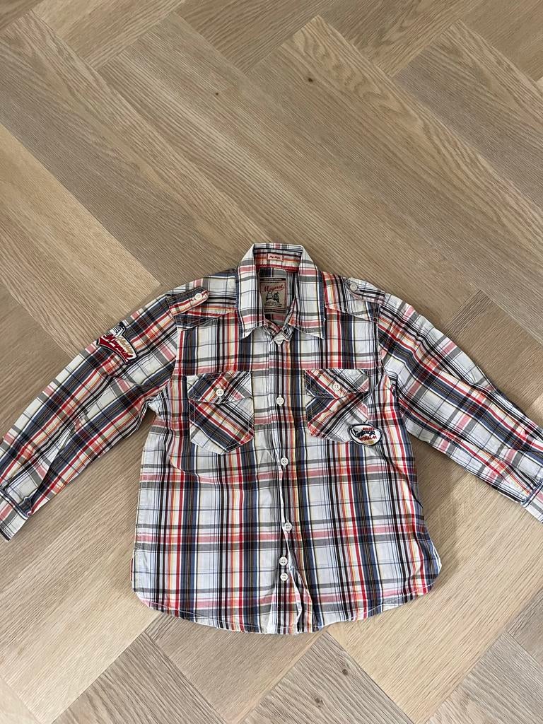 Mayoral Geruit Overhemd voor Jongens 104, Kinderen en Baby's, Kinderkleding | Maat 104, Ophalen of Verzenden, Zo goed als nieuw