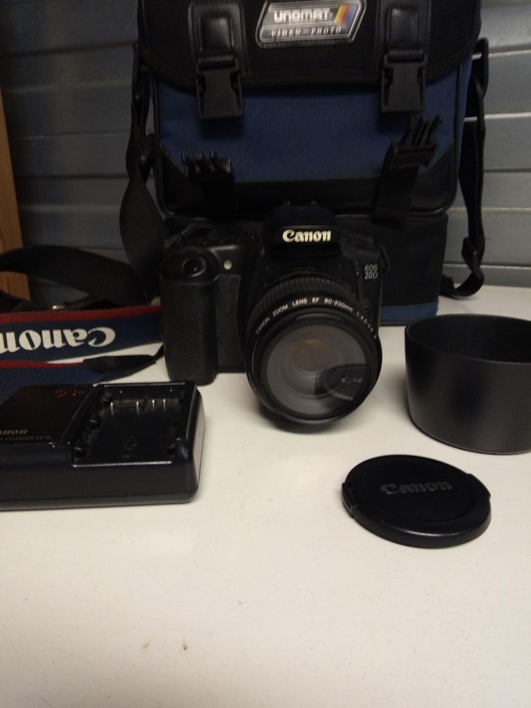 Canon Eos 20D, Audio, Tv en Foto, Fotocamera's Analoog, Ophalen of Verzenden, Spiegelreflex, Canon
