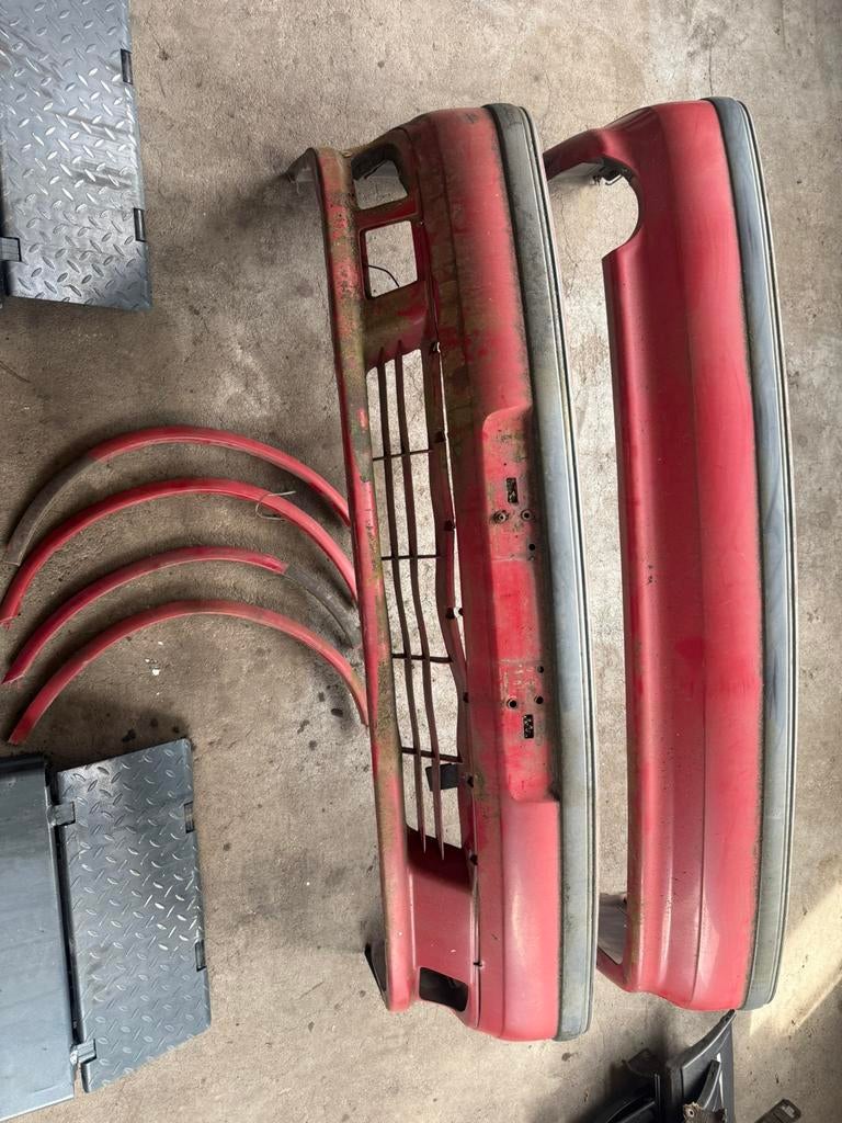 Saab 9000 Aero set, Ophalen of Verzenden, Voor, Saab, Bumper
