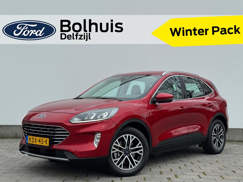 Ford Kuga 2.5 PHEV 225pk Titanium | Winter Pack | Parkeersen, Auto's, Ford, 72 km, Stof, Gebruikt, 4 cilinders