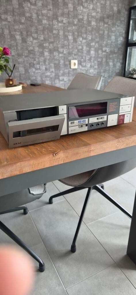 Akai hx-3 enkel cassettedeck dolby b en c, Audio, Tv en Foto, Cassettedecks, Ophalen of Verzenden, Akai