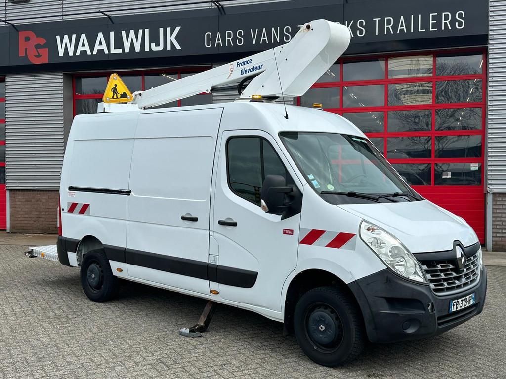 Renault Master Hoogwerker 12 meter werkhoogte (bj 2018), Achterwielaandrijving, Gebruikt, Euro 6, 4 cilinders