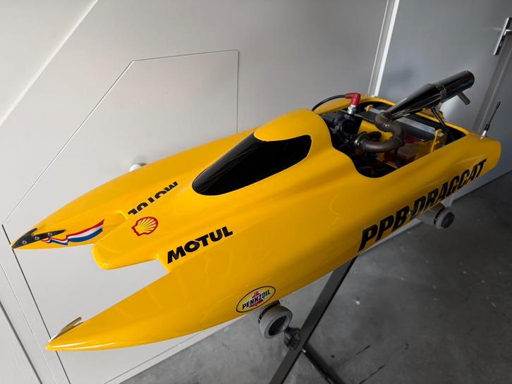 Tekoop, orginele PPB Dragcat RC Powerboot, Hobby en Vrije tijd, Modelbouw | Boten en Schepen, Nieuw, Overige merken, Ophalen