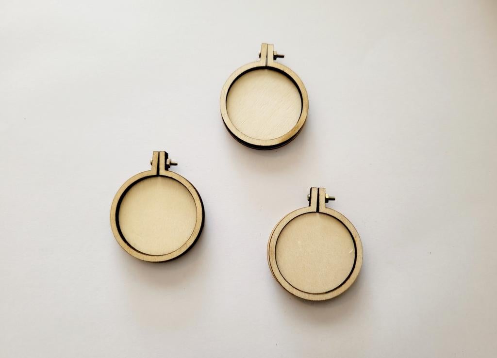 Kleine ring sier borduurring voor kleine borduurwerk, Ophalen of Verzenden, Overige materialen