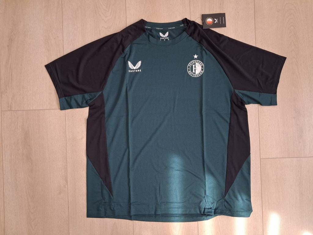 Feyenoord Castore Sportshirt - Nieuw met labels (maat XXL), Nieuw, Overige maten, Voetbal, Groen