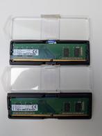 Kingston 2x4 GB DDR4-2400 RAM te koop, Gebruikt, DDR4, 8 GB, Ophalen of Verzenden
