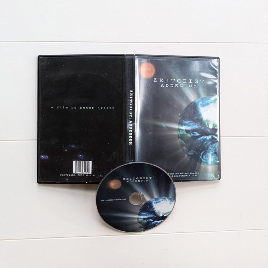 Zeitgeist: Addendum (2008) Documentaire, Alle leeftijden, Ophalen of Verzenden, Zo goed als nieuw