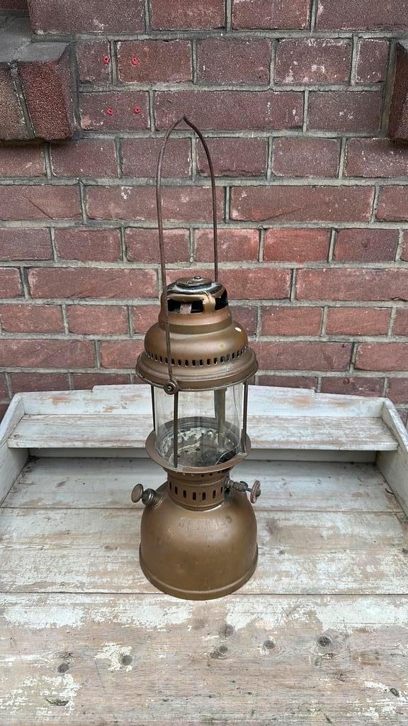 Optimus 300  druklamp  Zweeds restauratie onderdelen, Antiek en Kunst, Antiek | Lampen, Ophalen of Verzenden