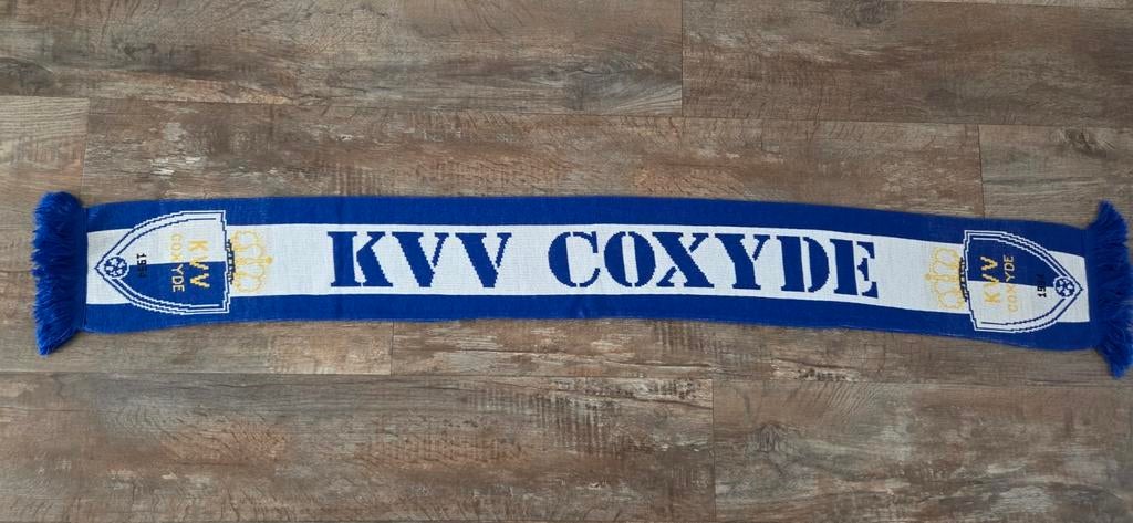Sjaal KVV Coxyde, Ophalen of Verzenden, Zo goed als nieuw, Buitenlandse clubs, Vaantje of Sjaal