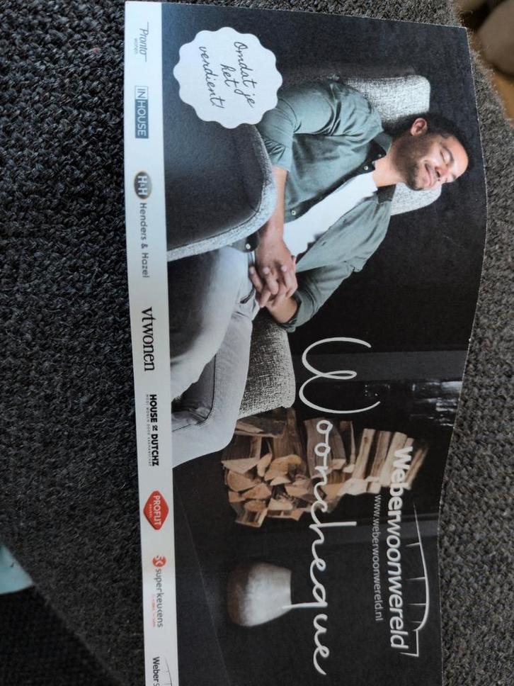 Weberwoonwereld kadobon 50 euro, Tickets en Kaartjes, Kortingen en Cadeaubonnen, Eén persoon, Cadeaubon