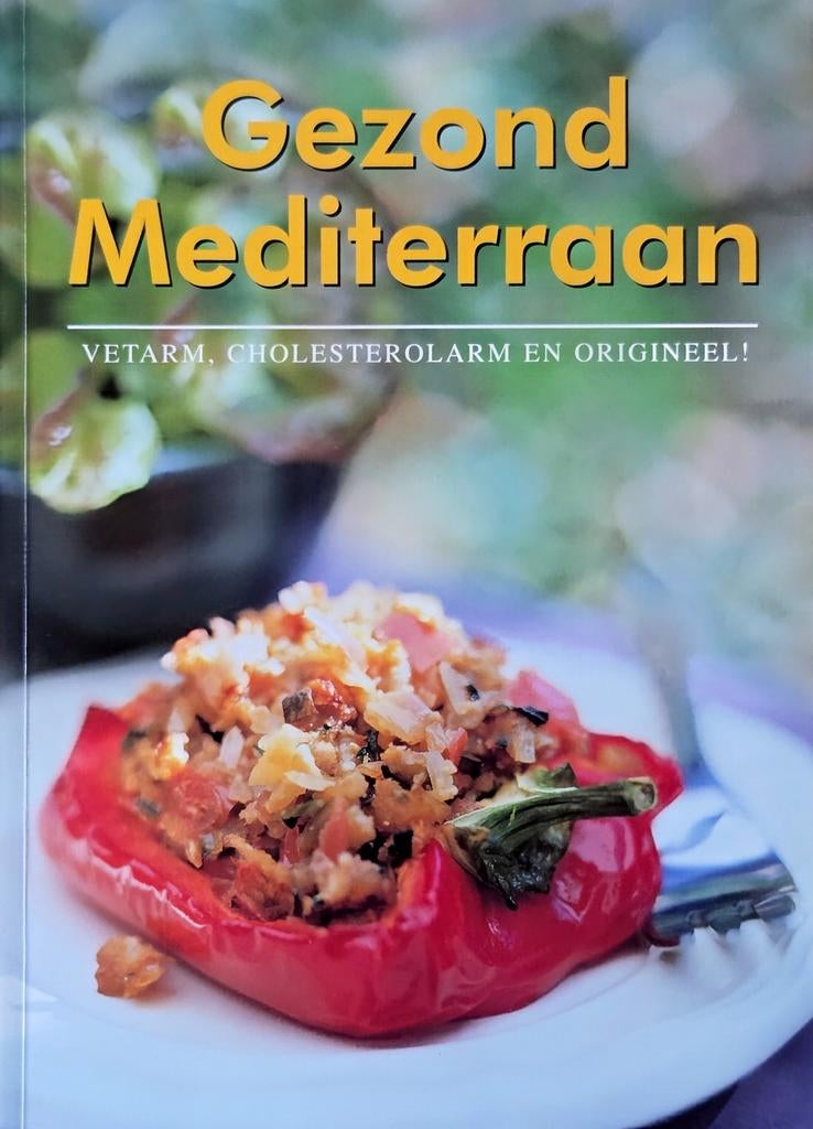 Gezond Mediterraan Kookboek - Zo goed als nieuw, Onbekend, Hoofdgerechten, Ophalen of Verzenden, Zo goed als nieuw