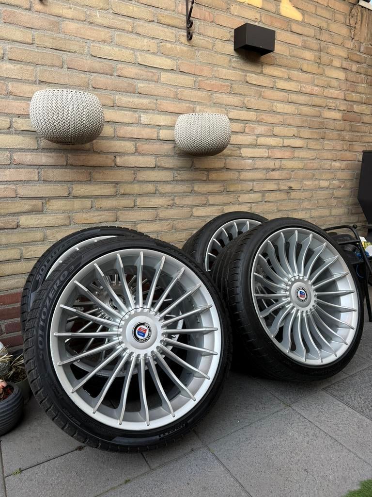 Orginele Alpina 21 inch Velgen Breedset, Ophalen of Verzenden, 21 inch, Zomerbanden, Velg(en)