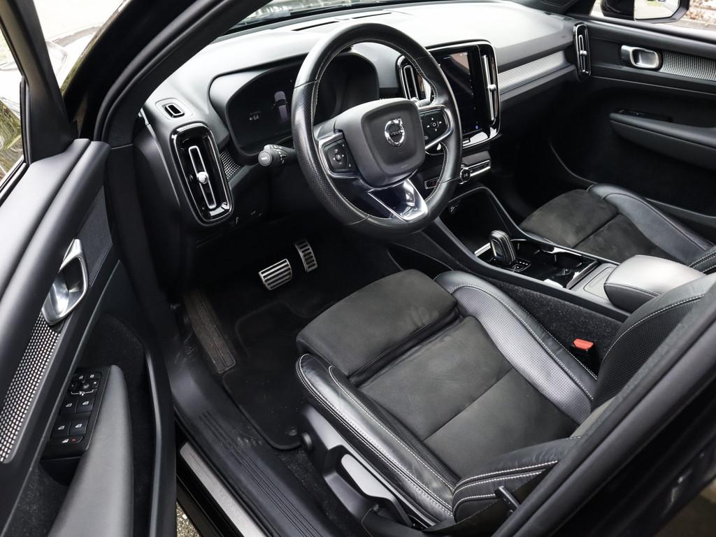 Volvo XC40 Recharge P8 AWD R-Design 3-Fase 1e-Eig. & Dealer-, Auto's, Volvo, 12 maanden, Gebruikt, Zwart, 24 min