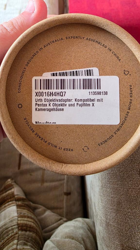 Urth camera adapter k-x, Ophalen of Verzenden, Nieuw, Toebehoren