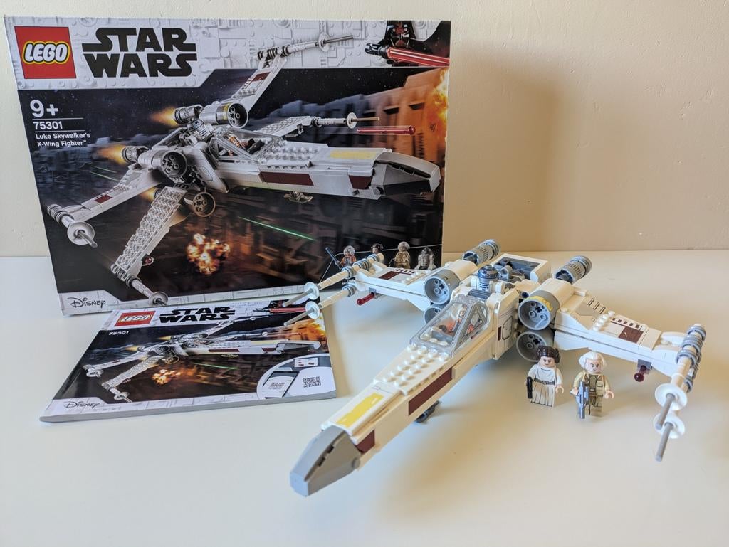 Lego 75301 Star Wars Luke Skywalker's X-Wing Fighter, Kinderen en Baby's, Speelgoed | Duplo en Lego, Ophalen of Verzenden, Zo goed als nieuw