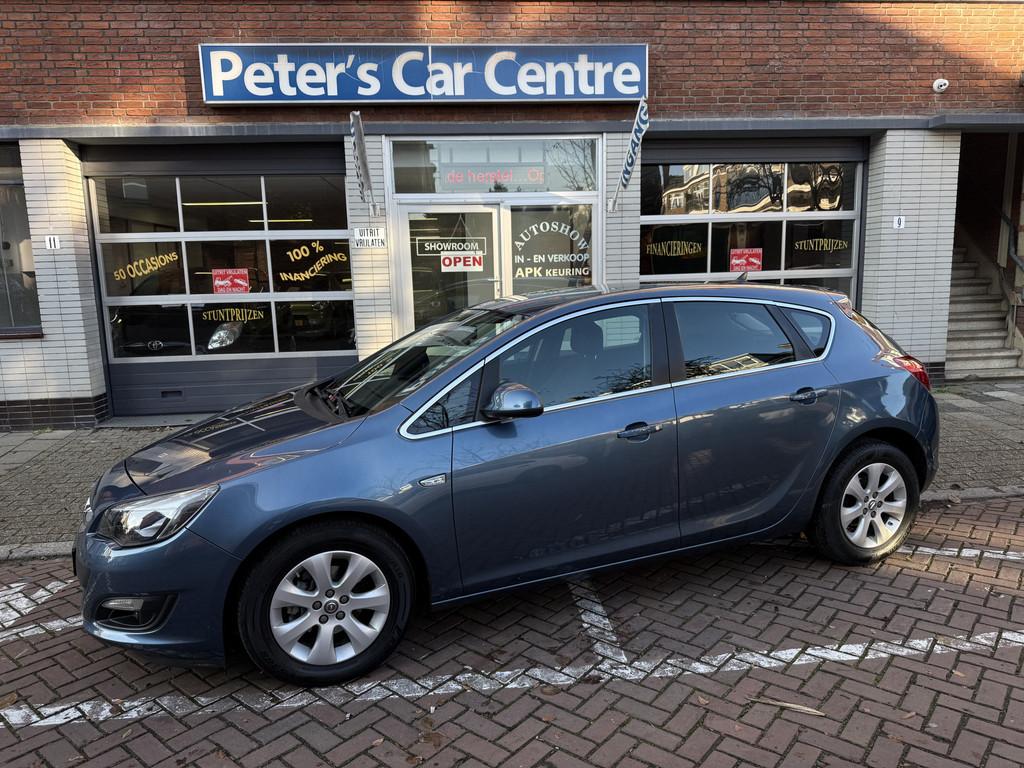 Opel Astra 1.4 Edition (bj 2015), Voorwielaandrijving, Gebruikt, 4 cilinders, Blauw