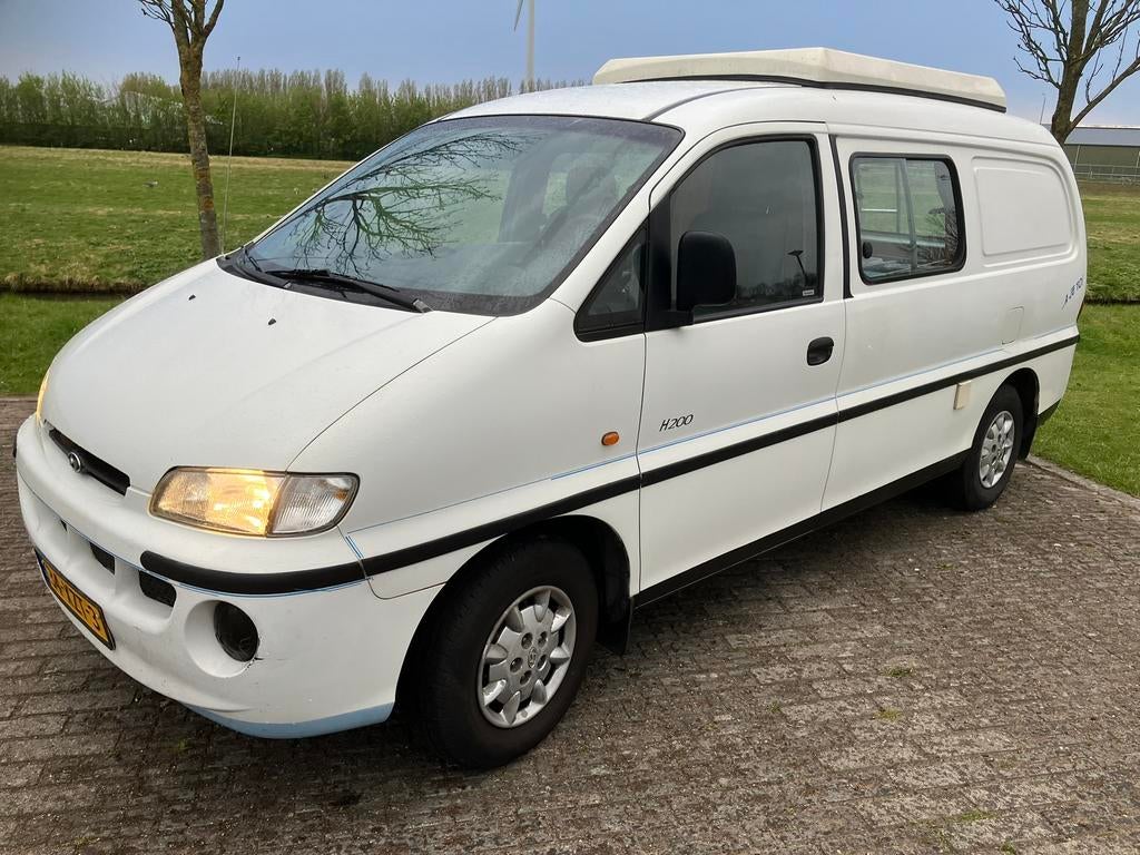 Buscamper Hyundai H200, Wit, Diesel, Particulier, 2140 kg