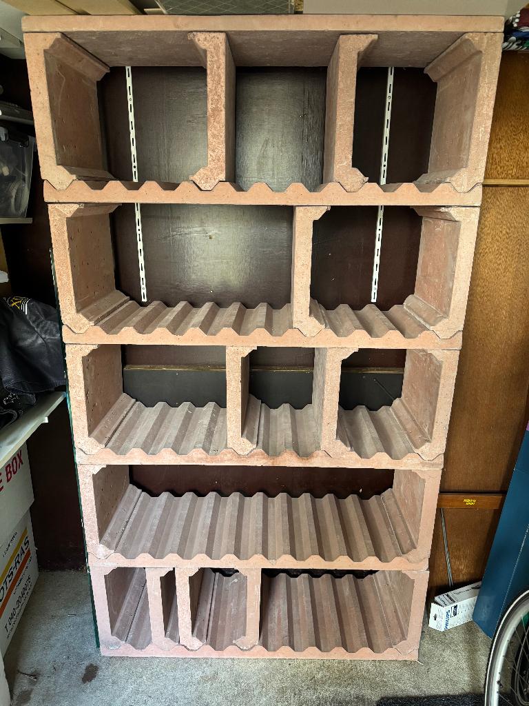 Gardevin wijnrek, Ophalen, Overige materialen, Zo goed als nieuw, 25 flessen of meer