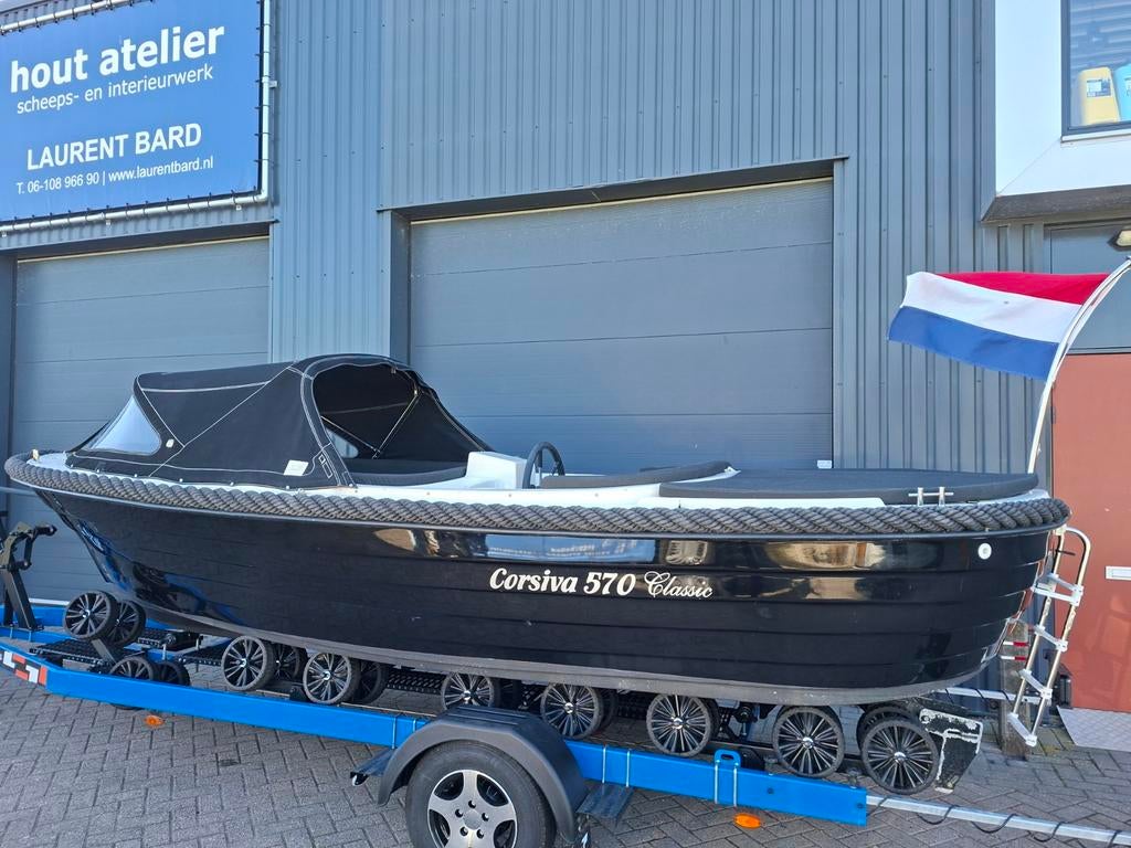 Prachtige Corsiva 570 + Tohatsu 20PK *2023*, 10 tot 30 pk, Ophalen of Verzenden, Zo goed als nieuw, 3 tot 6 meter
