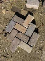 Gebakken stenen kei/klinker formaat +/- 220m2, Tuin en Terras, Grind, Keien en Split, Ophalen, Gebruikt, Bruin, Overige typen