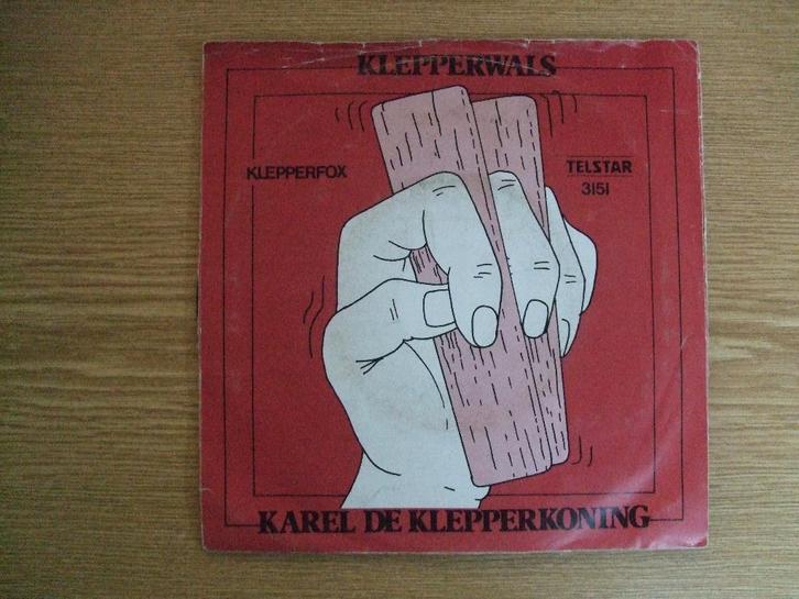 TELSTAR 3151  KAREL DE KLEPPERKONING   KLEPPERWALS / KLEPPER, Cd's en Dvd's, Vinyl Singles, Zo goed als nieuw, Single, Pop, 7 inch