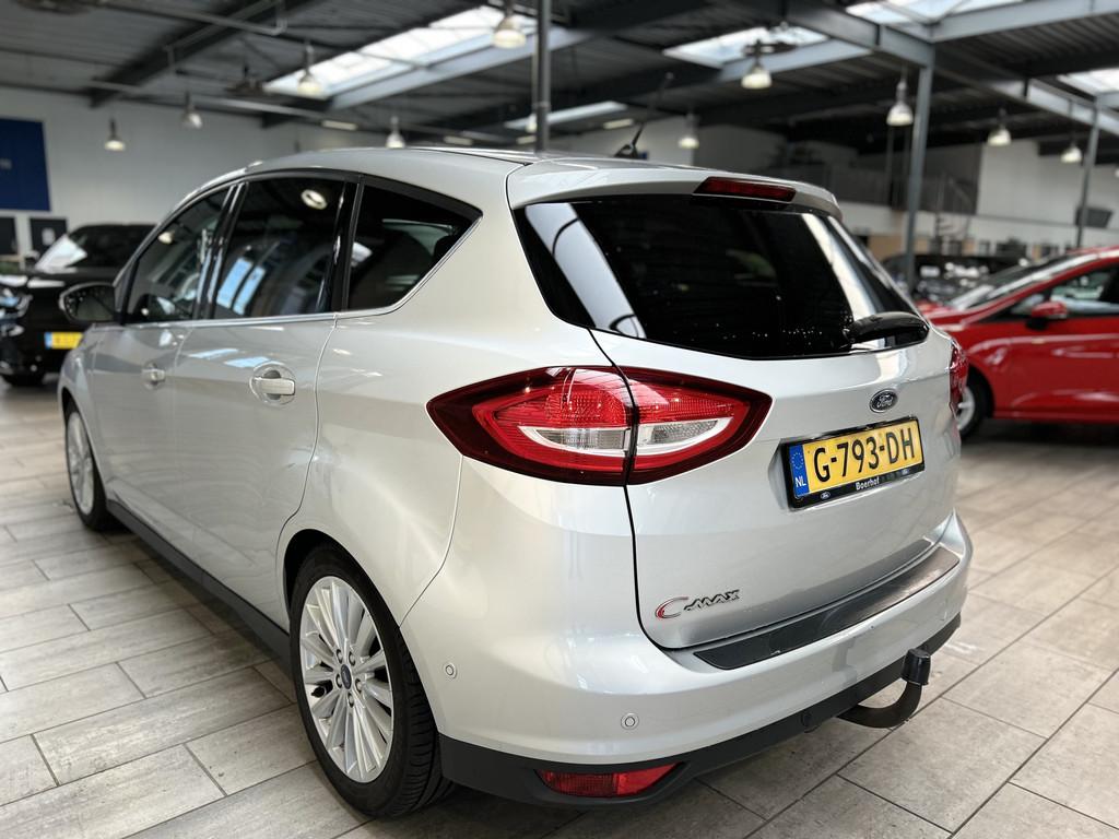 Ford C-MAX Ecoboost 125pk Titanium | Dealer onderhouden | Tr, Auto's, Ford, Gebruikt, Origineel Nederlands, Handgeschakeld, 3 cilinders
