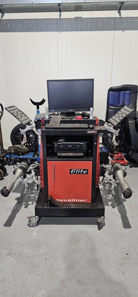 John Bean Visualiner Prism 42 Elite RAL 3000 uitlijnapparaat, Auto diversen, Autogereedschap, Ophalen