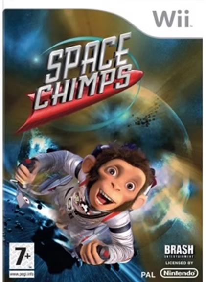 Nintendo Wii space chimps, Spelcomputers en Games, Games | Nintendo Wii, Zo goed als nieuw, Avontuur en Actie, 1 speler, Vanaf 3 jaar