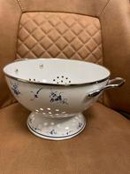 Villeroy & Boch vergiet - wit met blauw bloemmotief, Villeroy & Boch, Nieuw, Ophalen of Verzenden, X